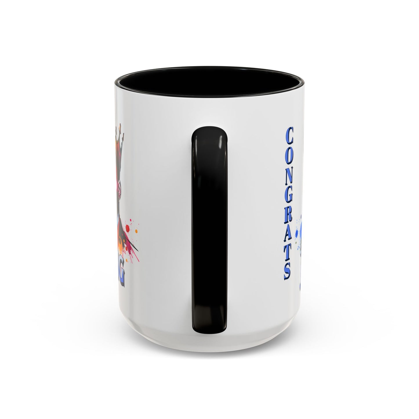 Congrats King Accent Coffee Mug (11, 15oz)