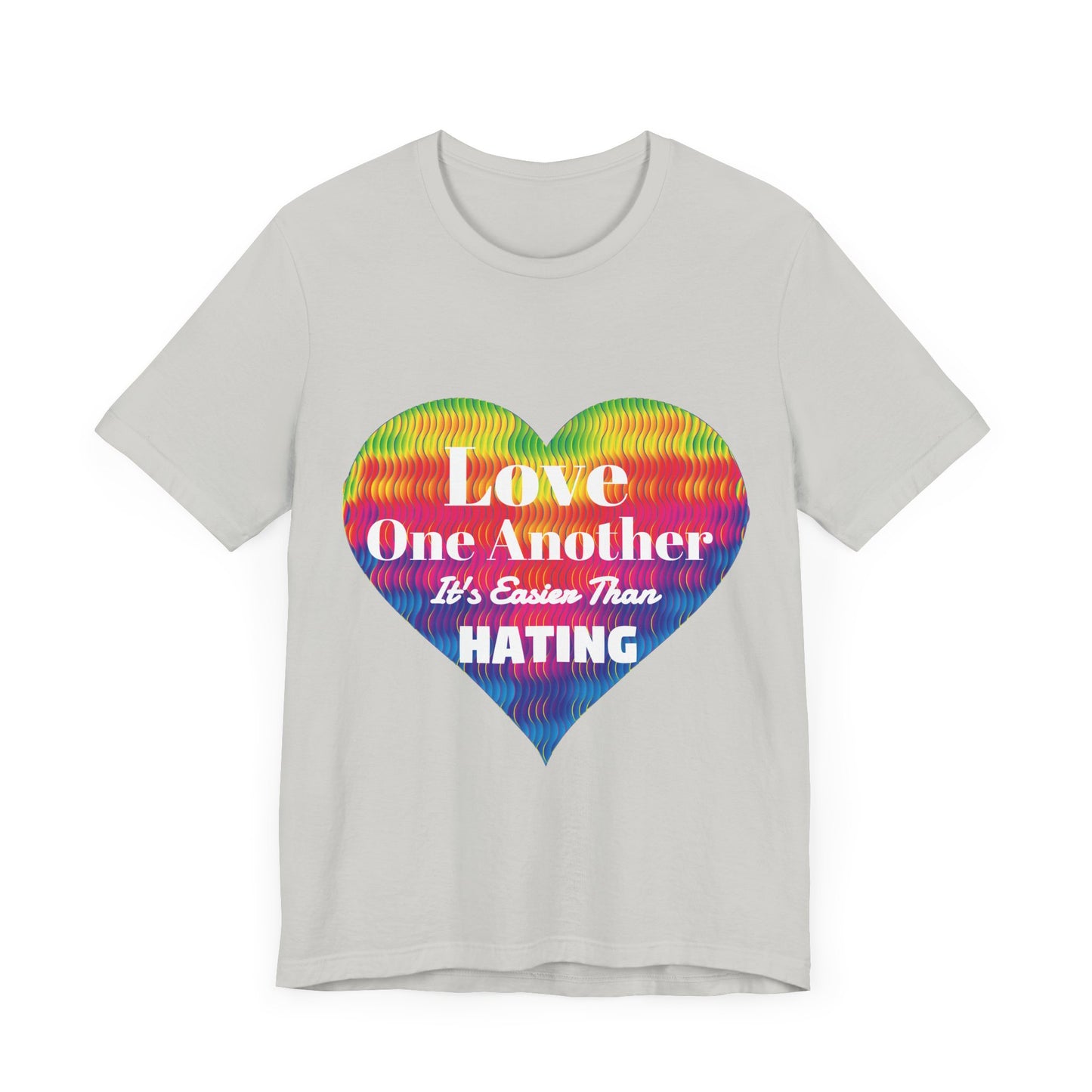 "Love Each Other..." Unisex Jersey Short Sleeve Tee