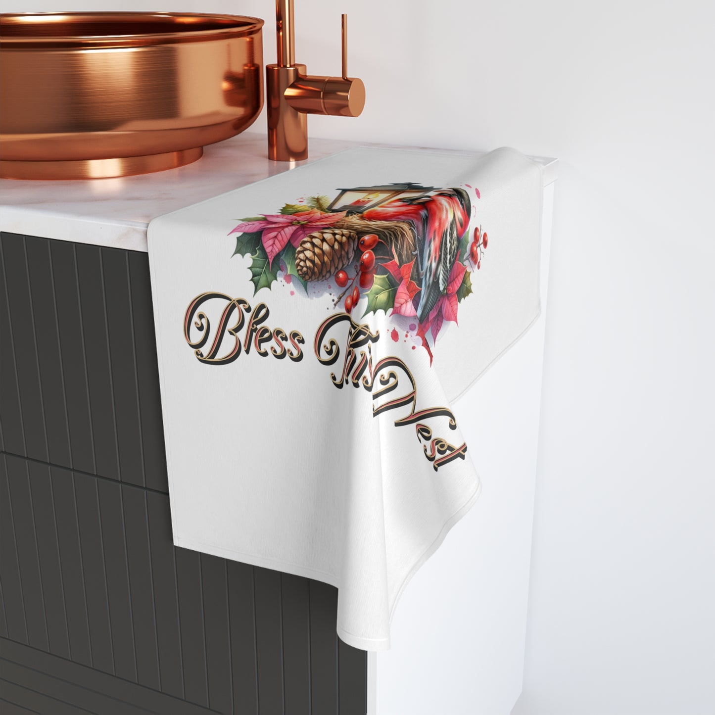 Bless This Nest Hand Towel