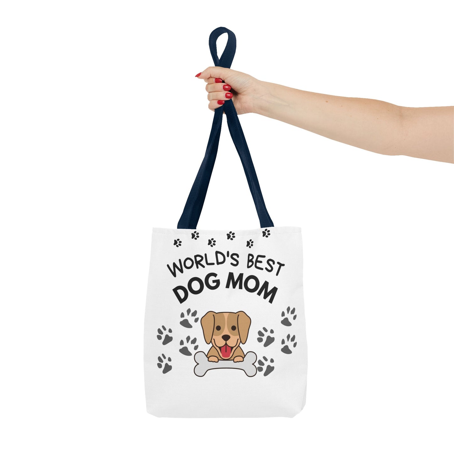 World's Best Dog Mom Tote Bag