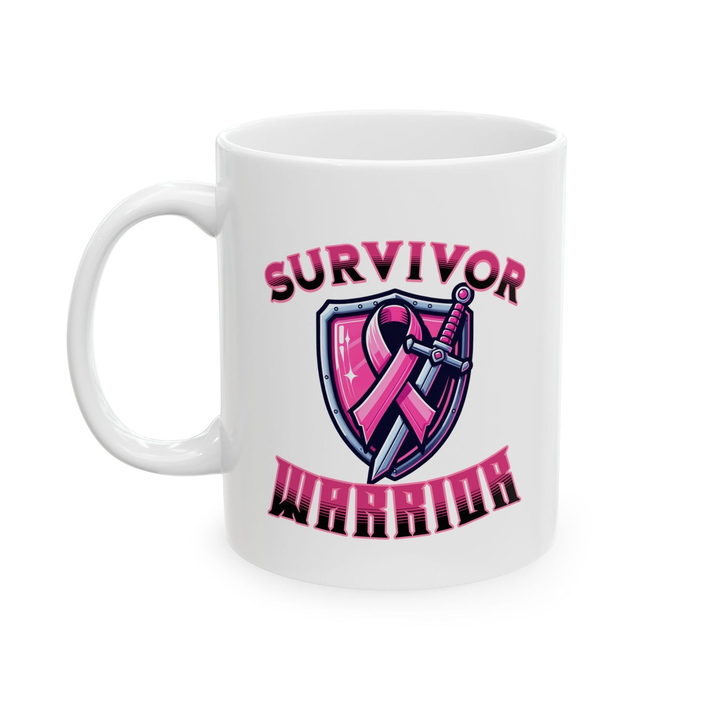 Survivor Warrior - Breast Cancer Survivor Coffee Mug