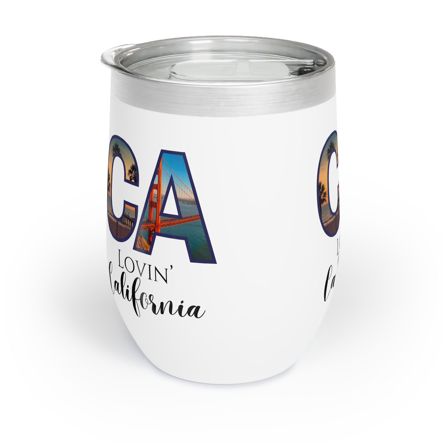 Lovin' California Chill Wine Tumbler
