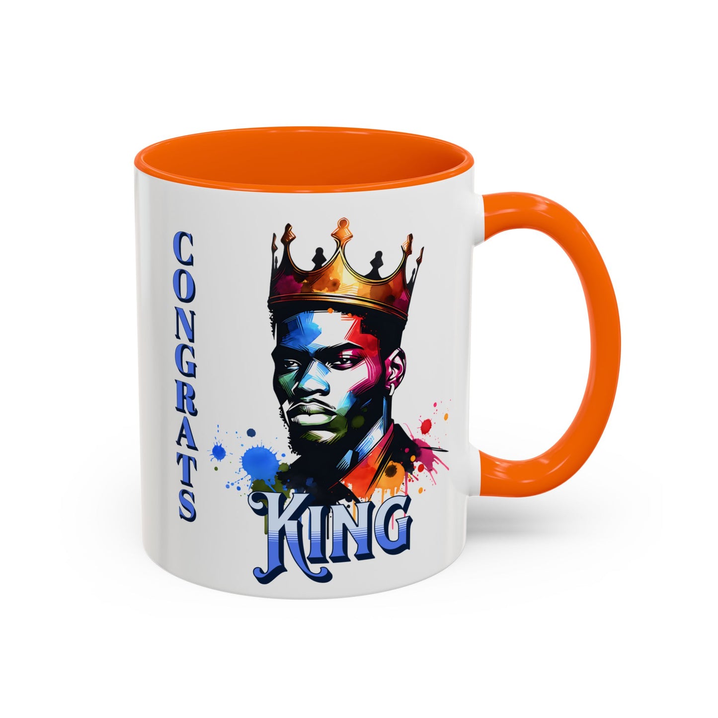 Congrats King Accent Coffee Mug (11, 15oz)