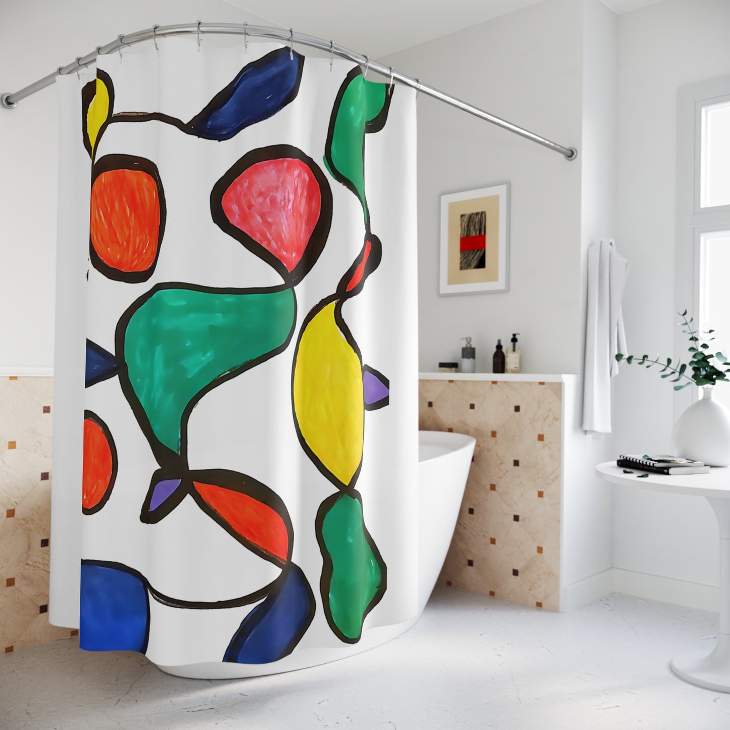 Cirque De Couleur - Shower Curtain