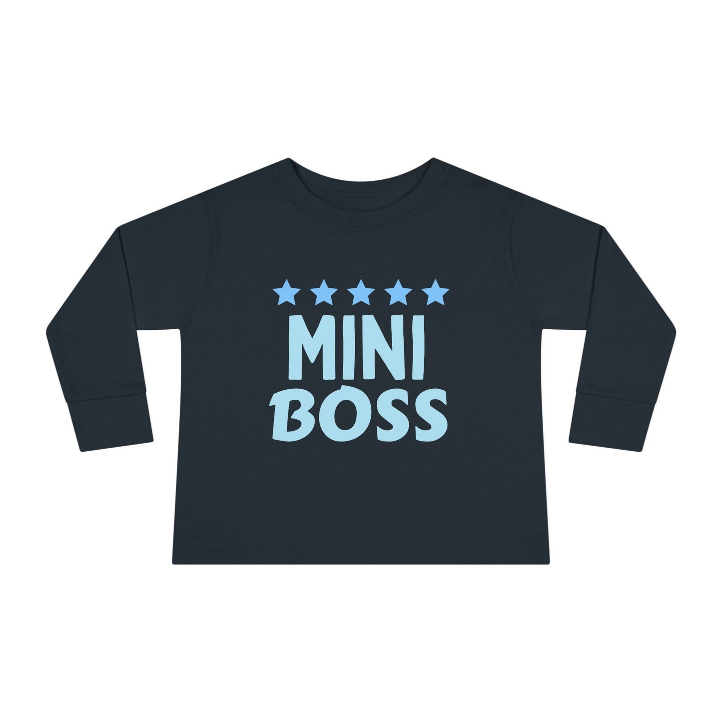 Mini Boss Toddler Long Sleeve Tee