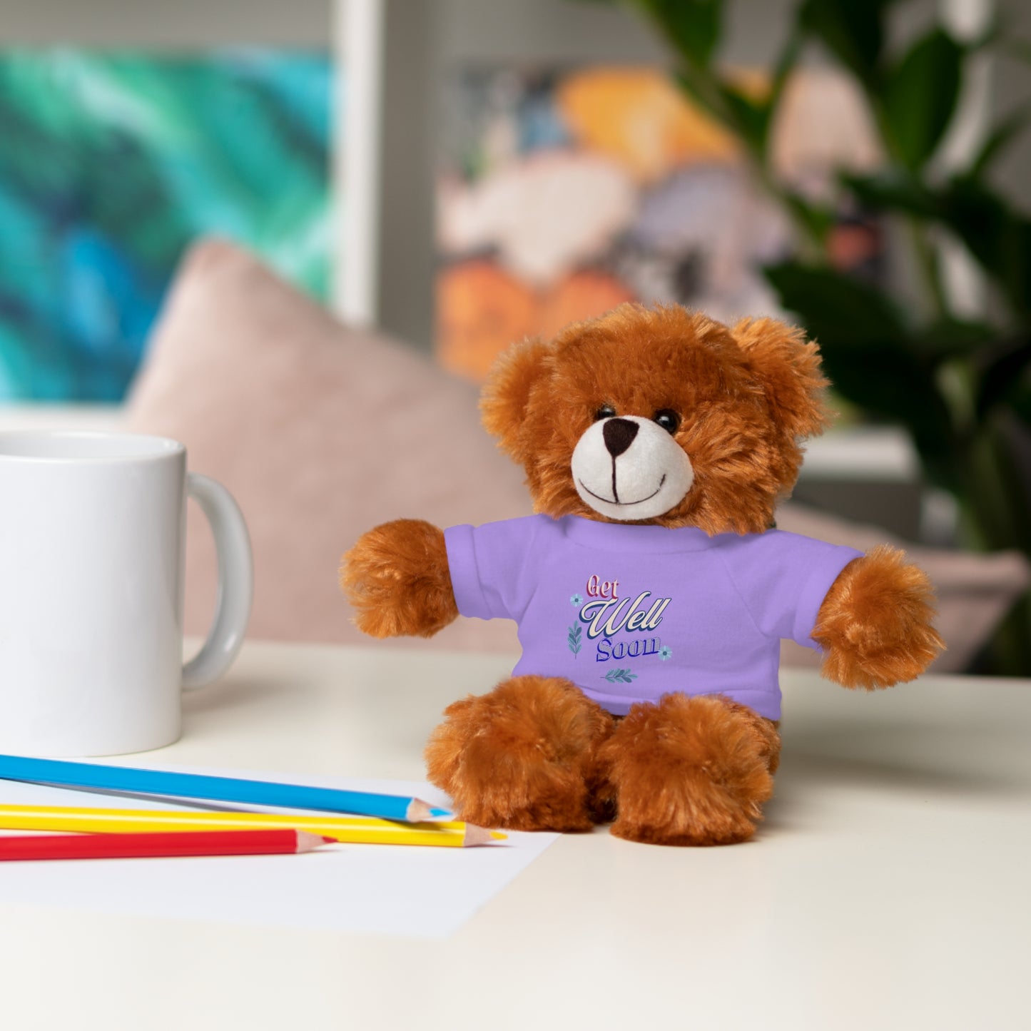 Get Well Soon - Stuffed Animals with Tee
