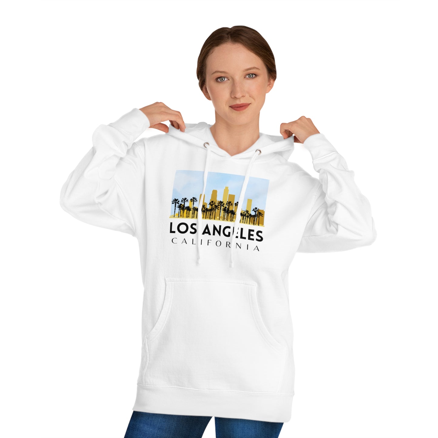 Los Angeles Unisex Hooded Sweatshirt