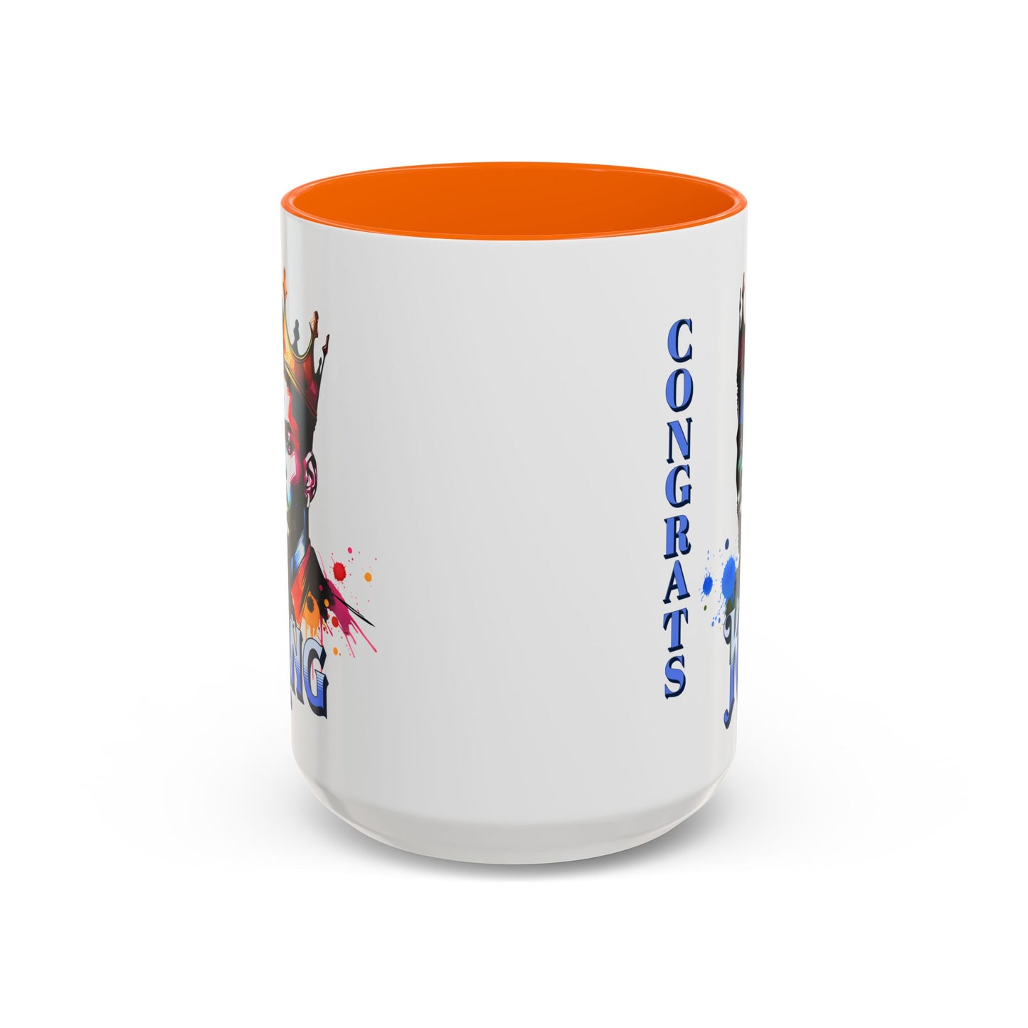 Congrats King Accent Coffee Mug (11, 15oz)