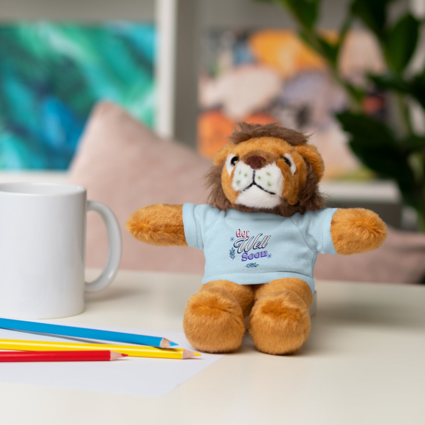Get Well Soon - Stuffed Animals with Tee