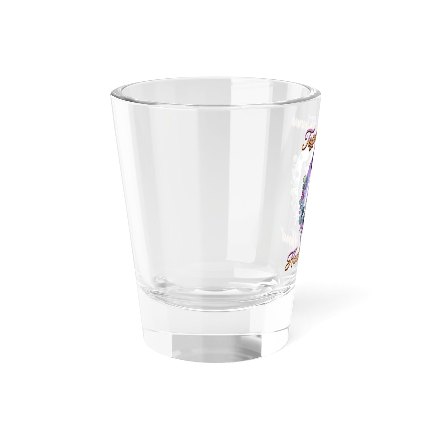 Together Forever Hand In Hand Wedding Shot Glass 1.5oz