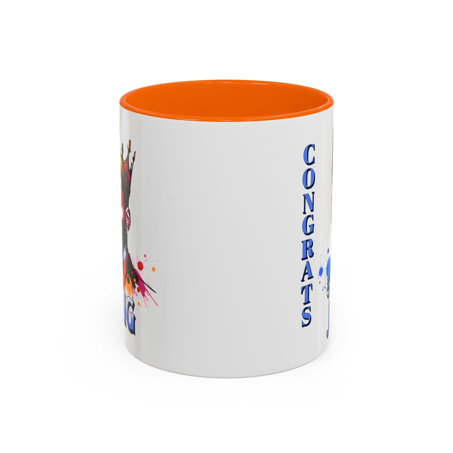 Congrats King Accent Coffee Mug (11, 15oz)