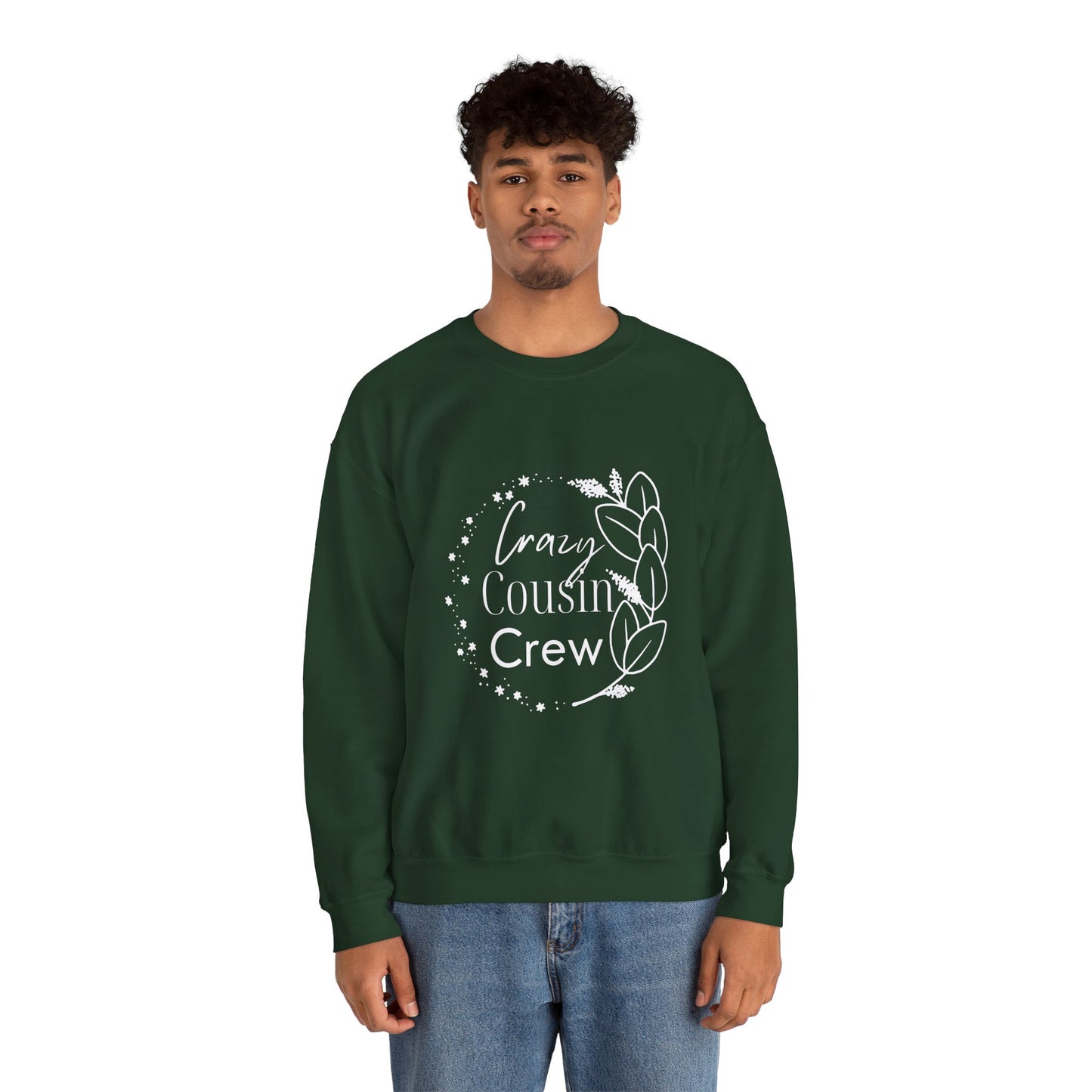 Crazy Cousin Crew - Family Reunion Unisex Heavy Blend™ Crewneck Sweatshirt