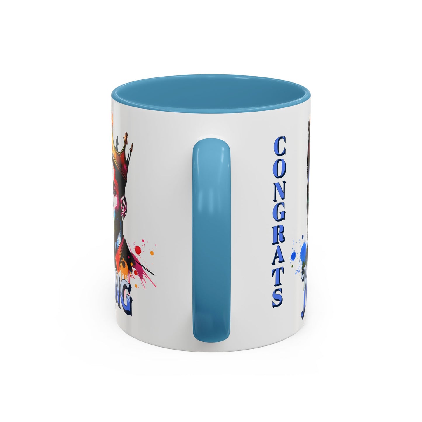 Congrats King Accent Coffee Mug (11, 15oz)