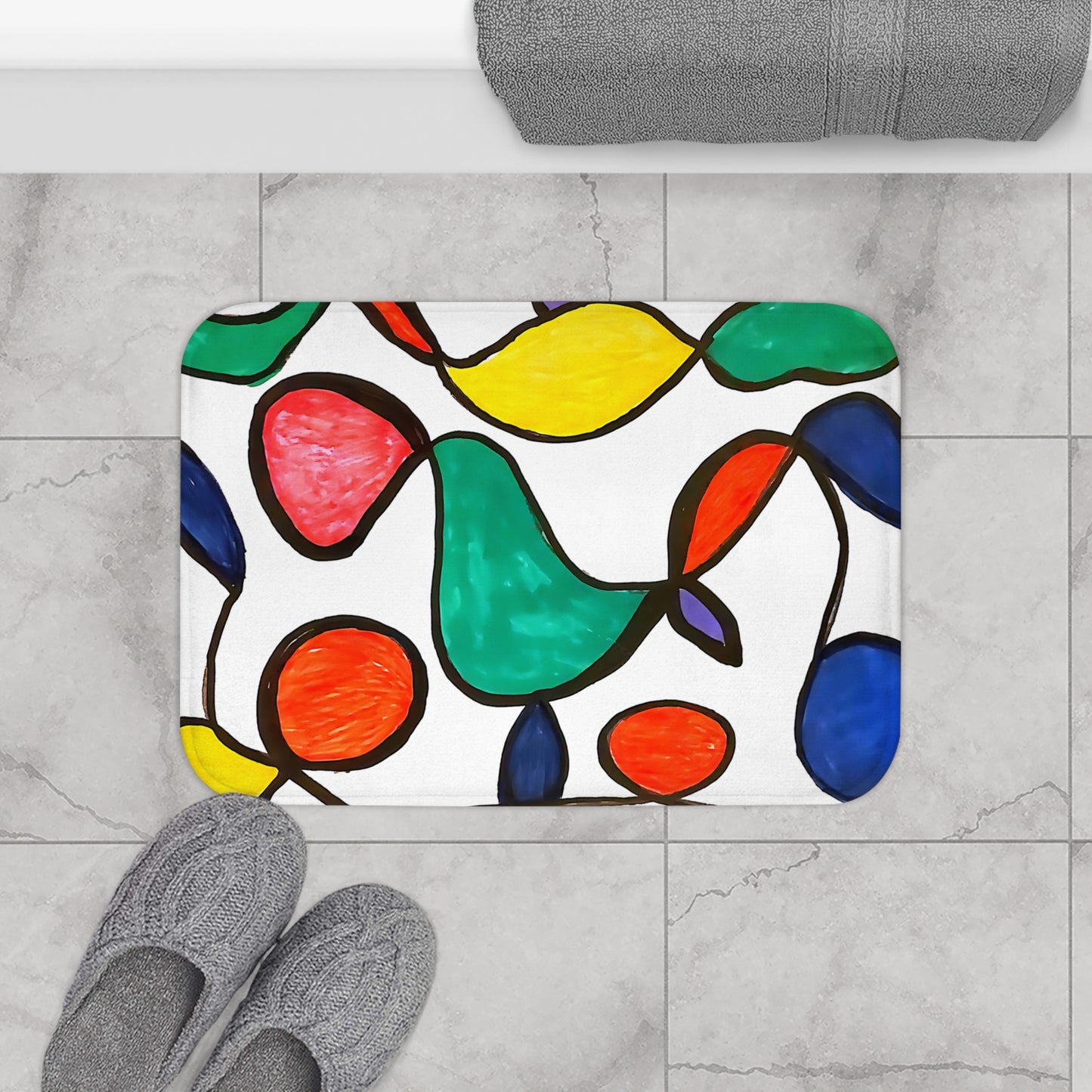 Cirque De Couleur Bath Mat