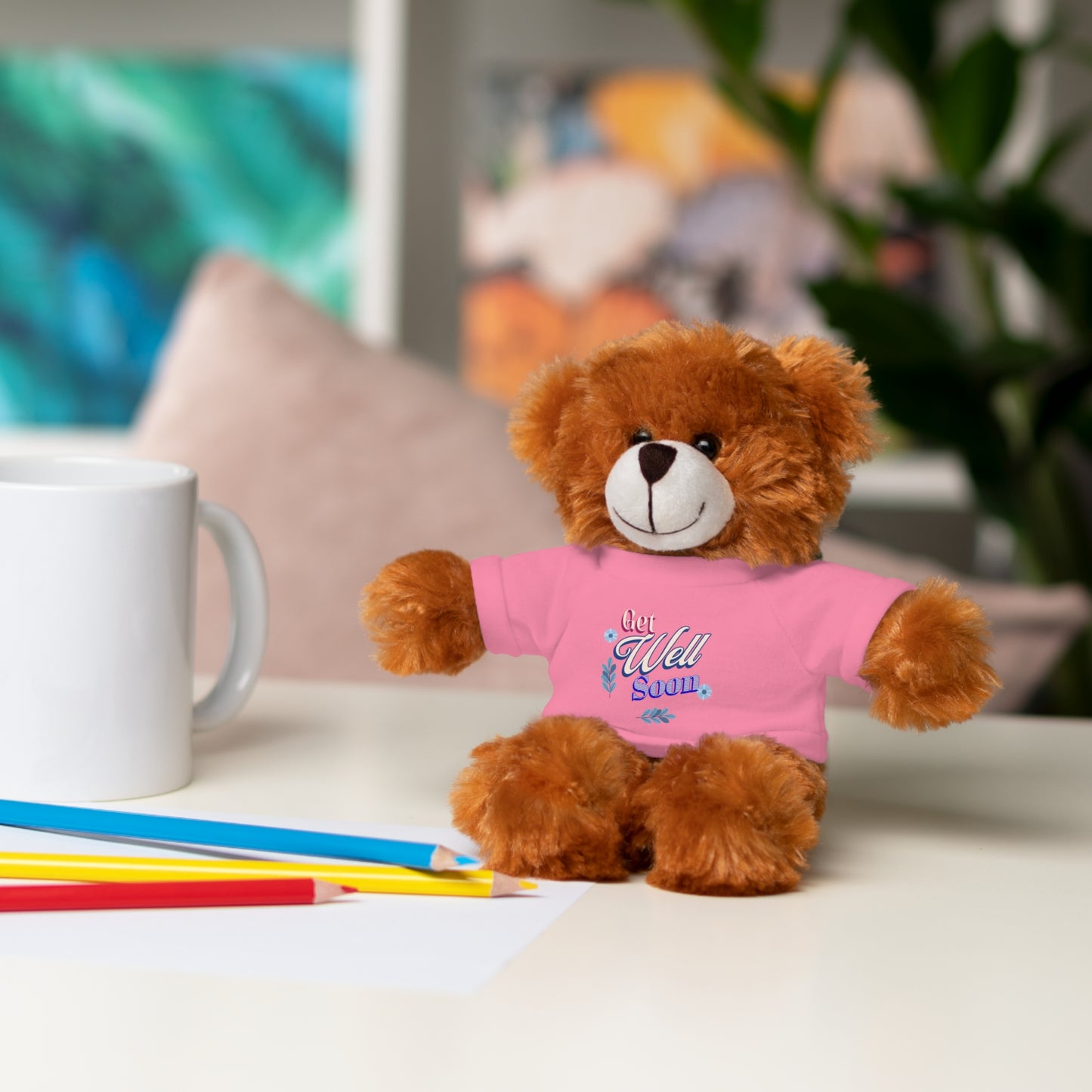Get Well Soon - Stuffed Animals with Tee