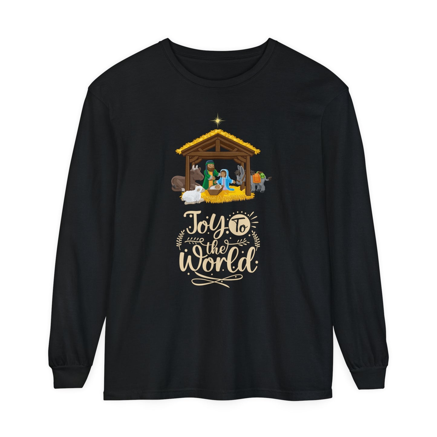 Joy to The World - Christmas Long Sleeve T-Shirt