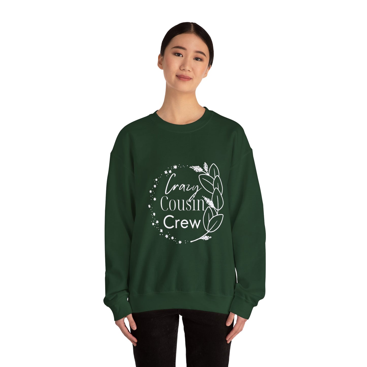 Crazy Cousin Crew - Family Reunion Unisex Heavy Blend™ Crewneck Sweatshirt