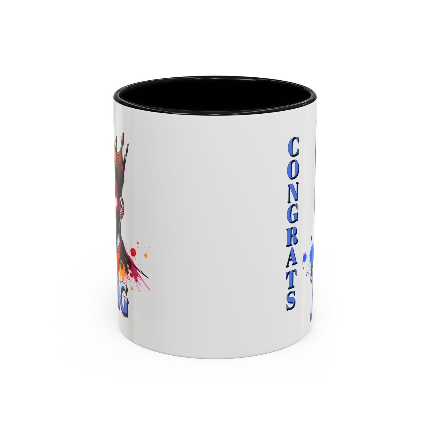 Congrats King Accent Coffee Mug (11, 15oz)