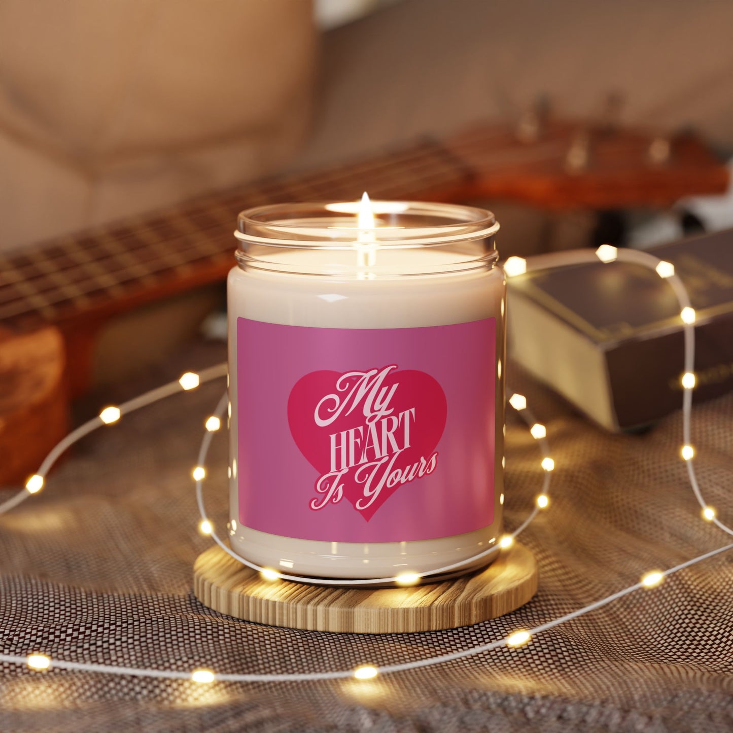 My Heart is Yours - Romantic Scented Soy Candle, 9oz