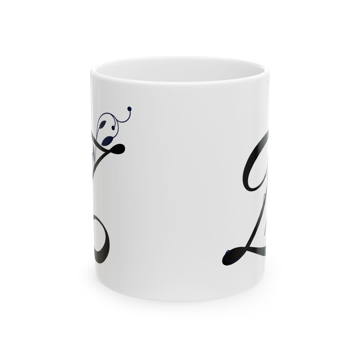 Letter "Z" Decorative Monogram Design Coffee Mug