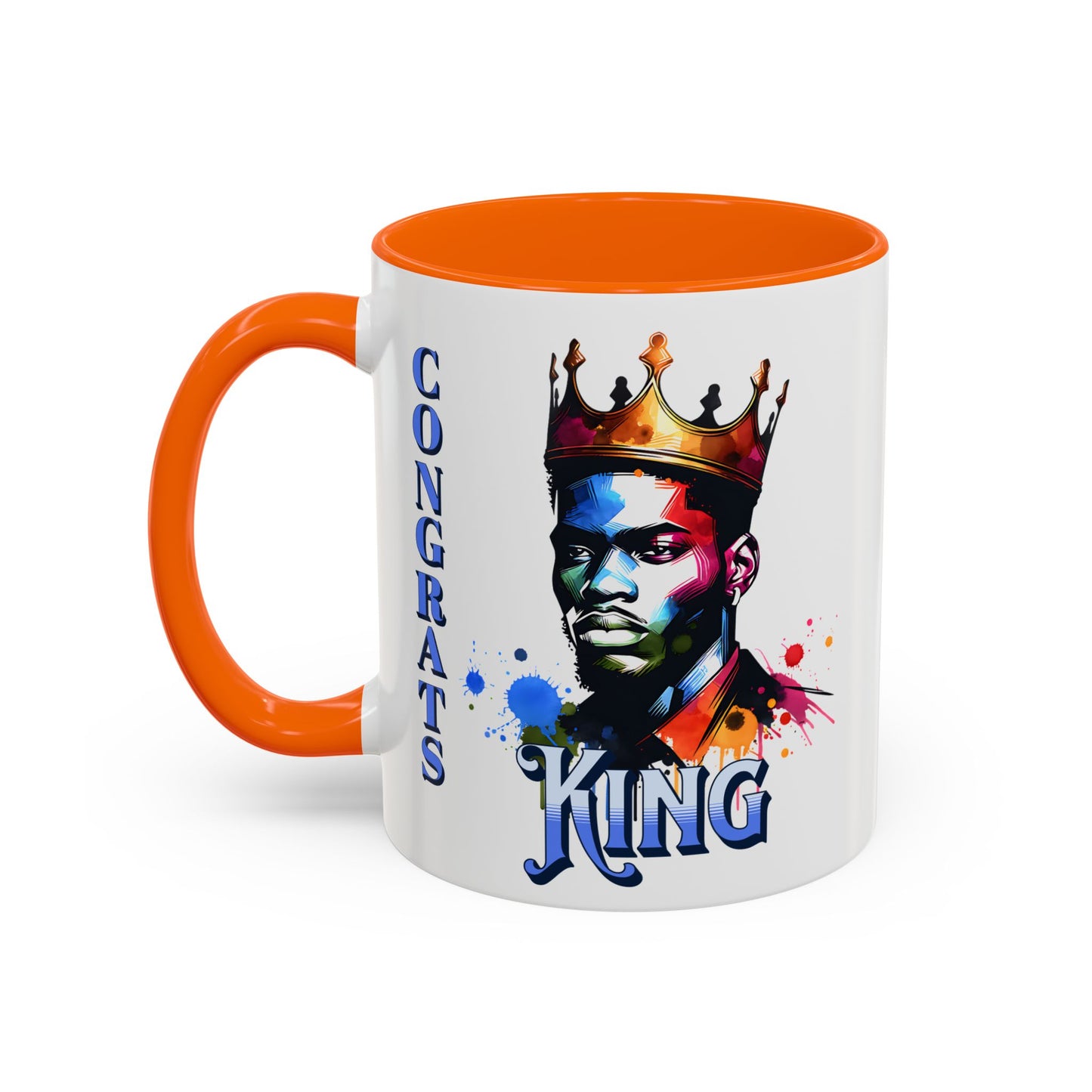 Congrats King Accent Coffee Mug (11, 15oz)