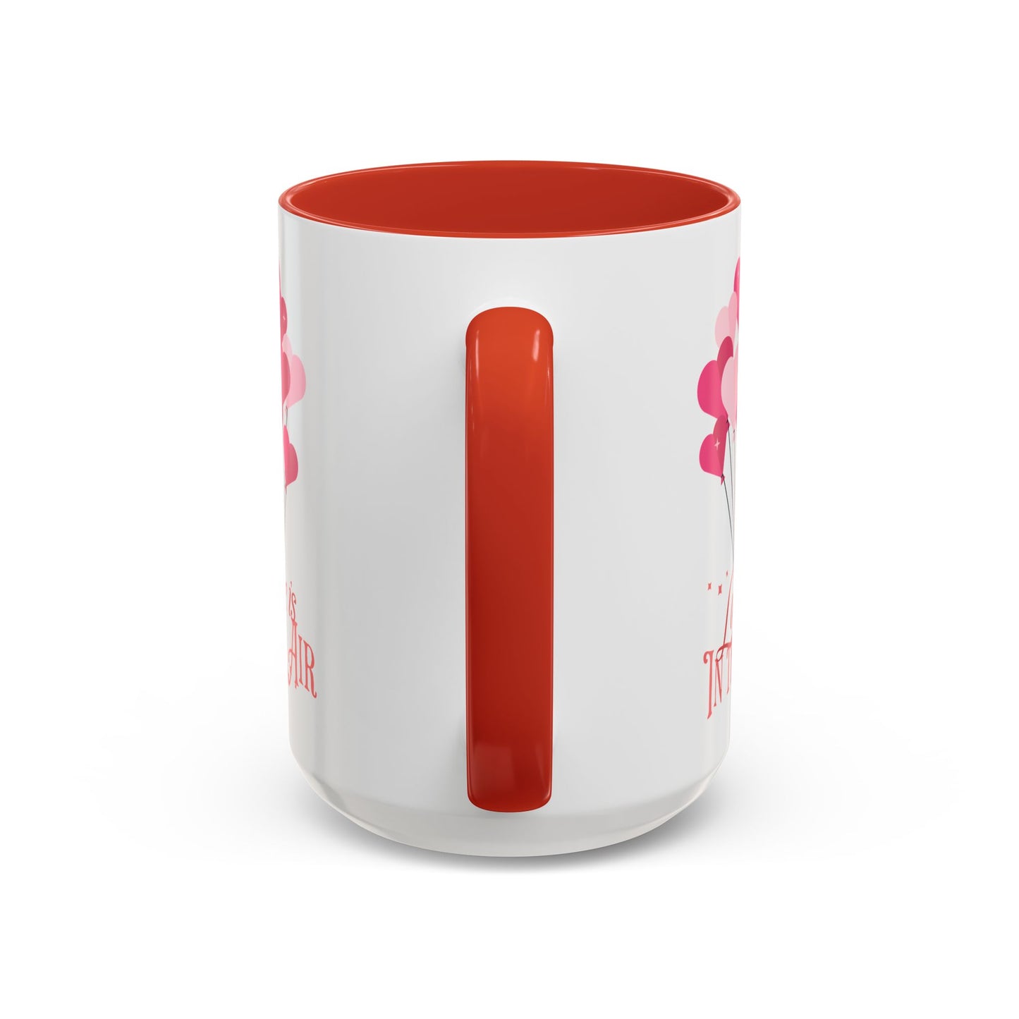 Love is In the Air - Romantic Accent Coffee Mug (11, 15oz)