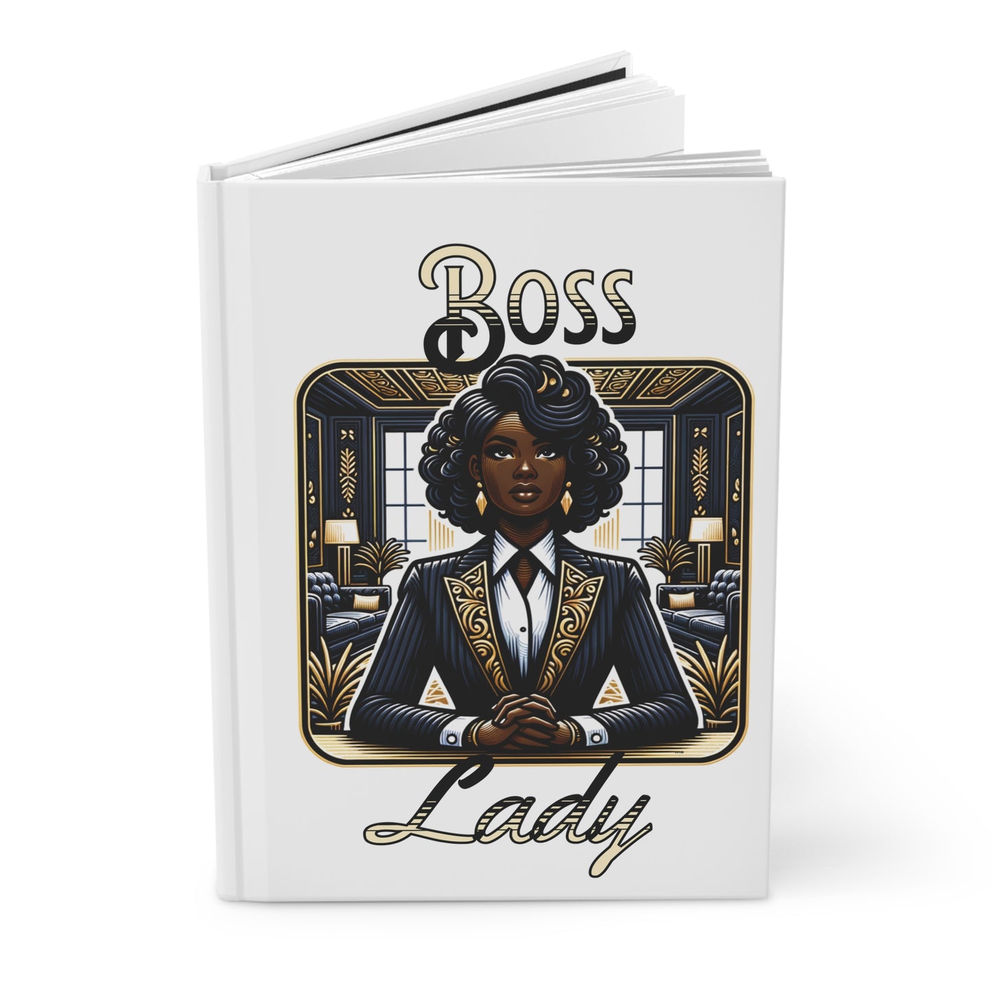 Boss Lady Hardcover Journal Matte