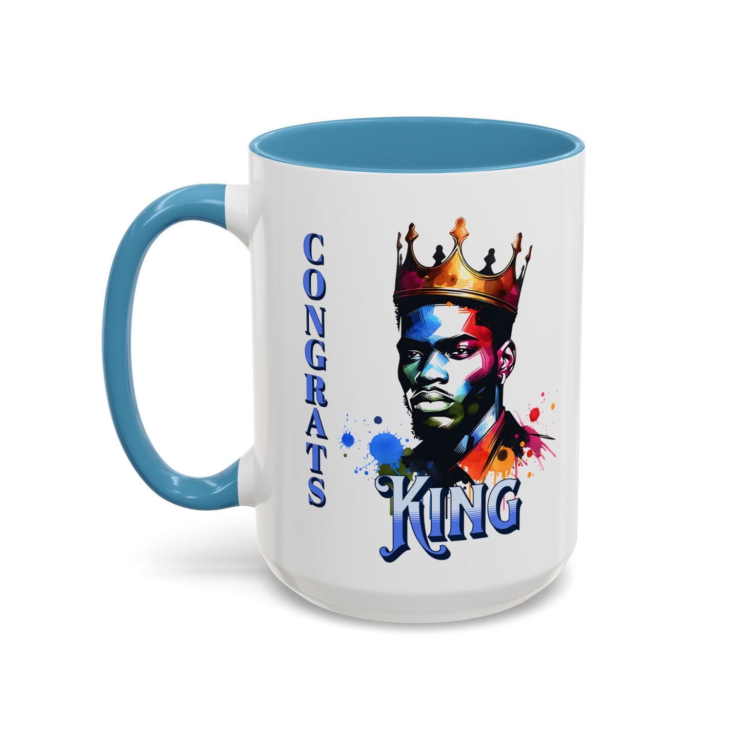 Congrats King Accent Coffee Mug (11, 15oz)