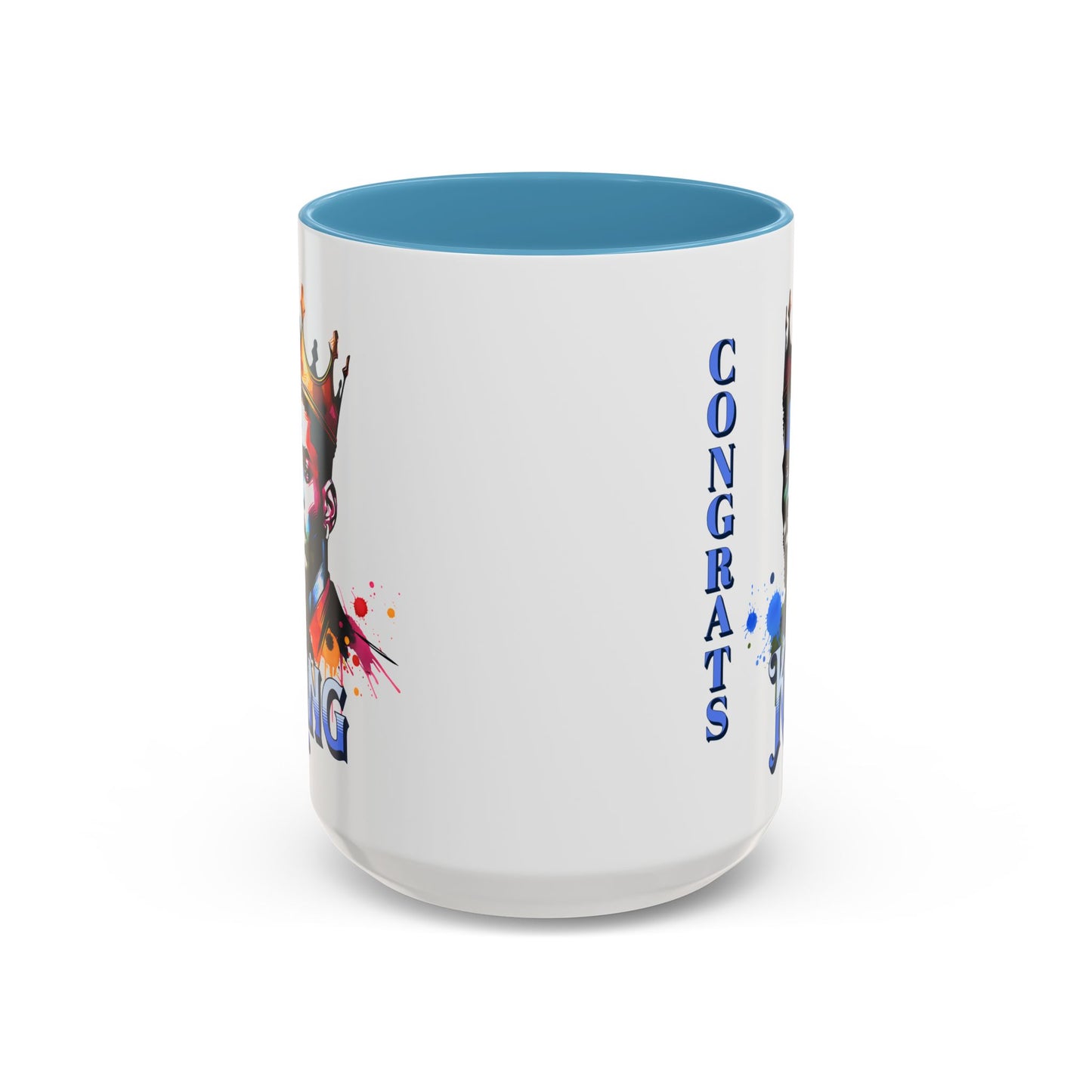 Congrats King Accent Coffee Mug (11, 15oz)