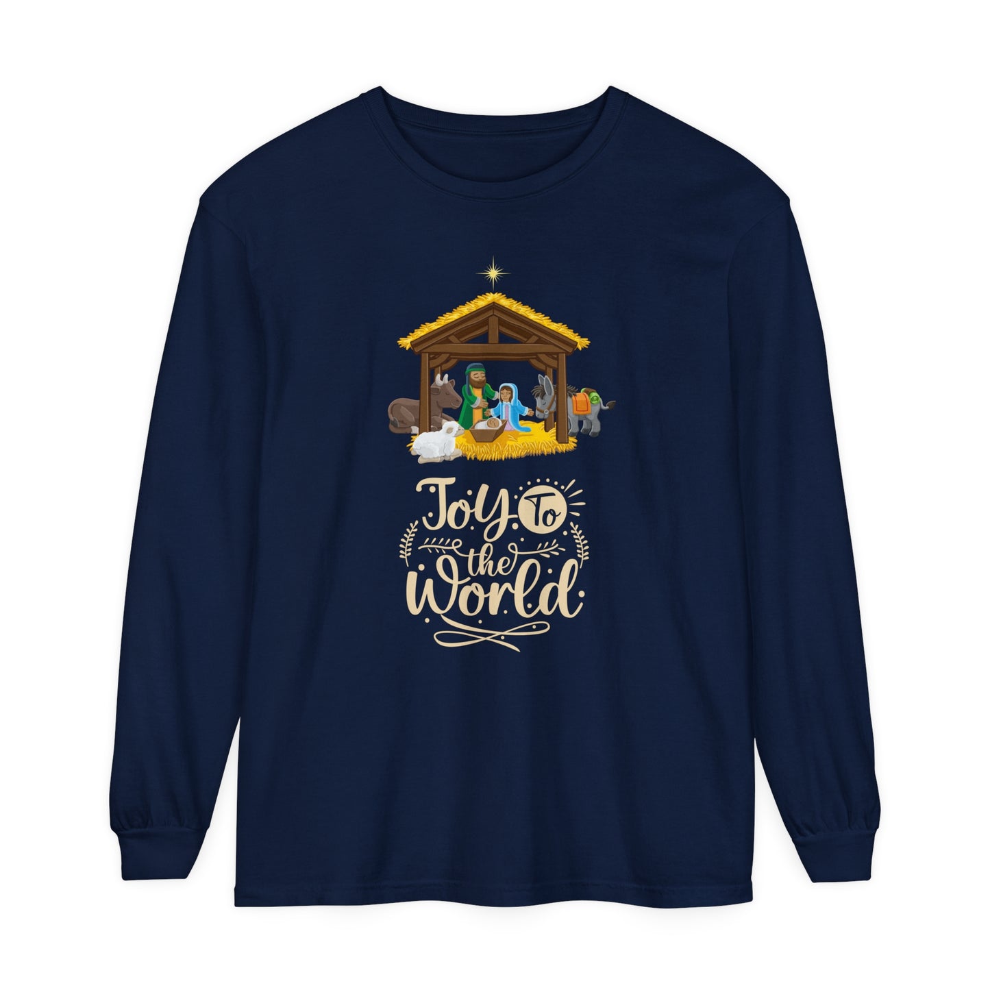 Joy to The World - Christmas Long Sleeve T-Shirt