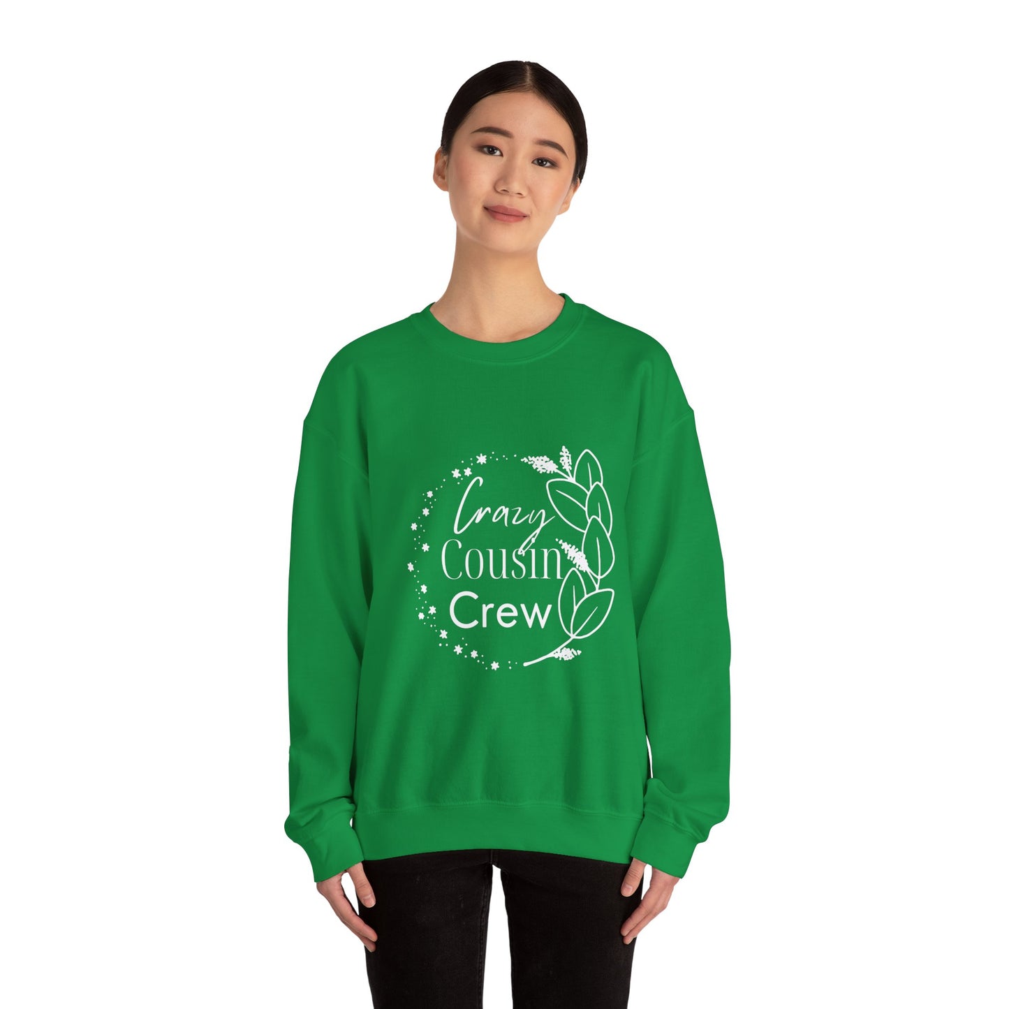 Crazy Cousin Crew - Family Reunion Unisex Heavy Blend™ Crewneck Sweatshirt