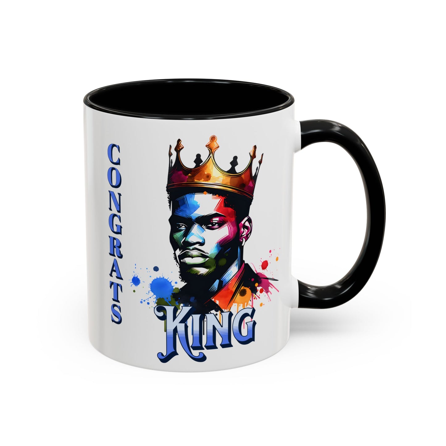 Congrats King Accent Coffee Mug (11, 15oz)