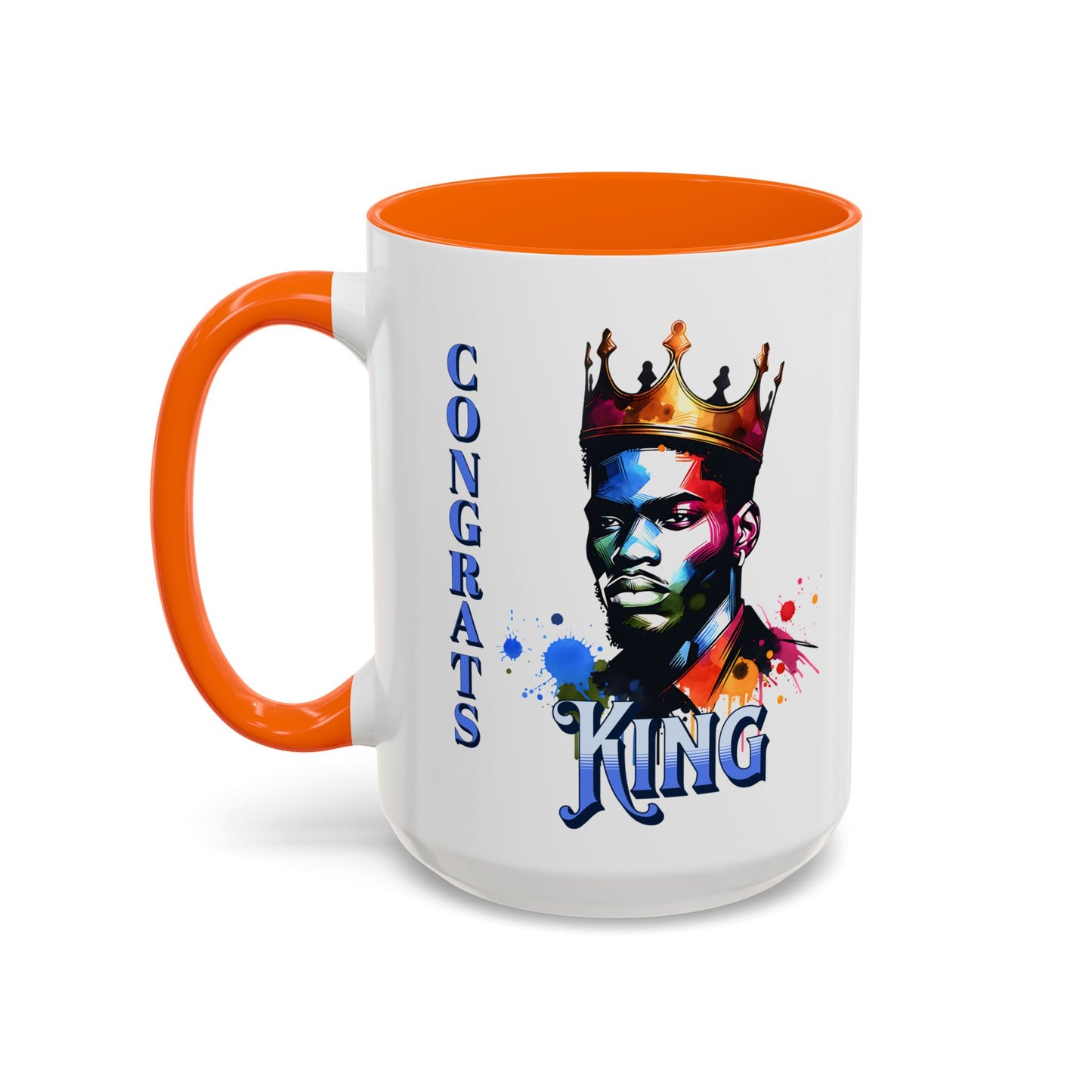 Congrats King Accent Coffee Mug (11, 15oz)