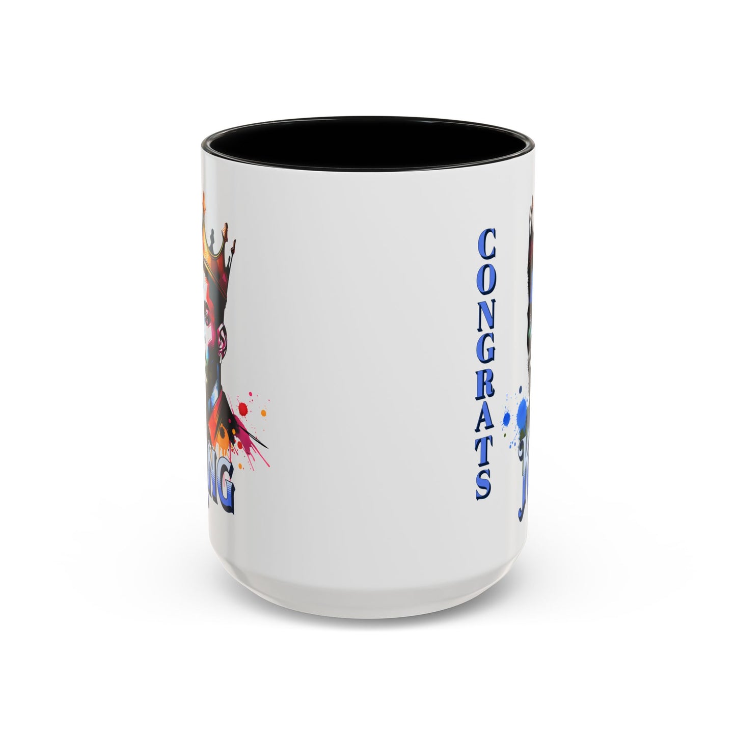 Congrats King Accent Coffee Mug (11, 15oz)