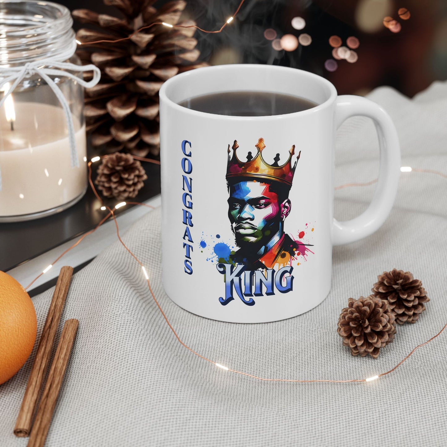 Congrats King Coffee Mug
