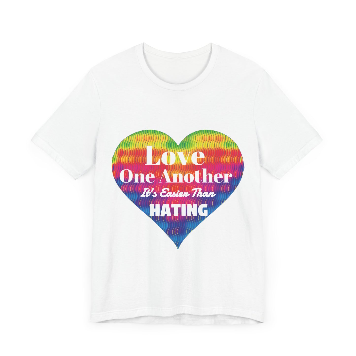 "Love Each Other..." Unisex Jersey Short Sleeve Tee