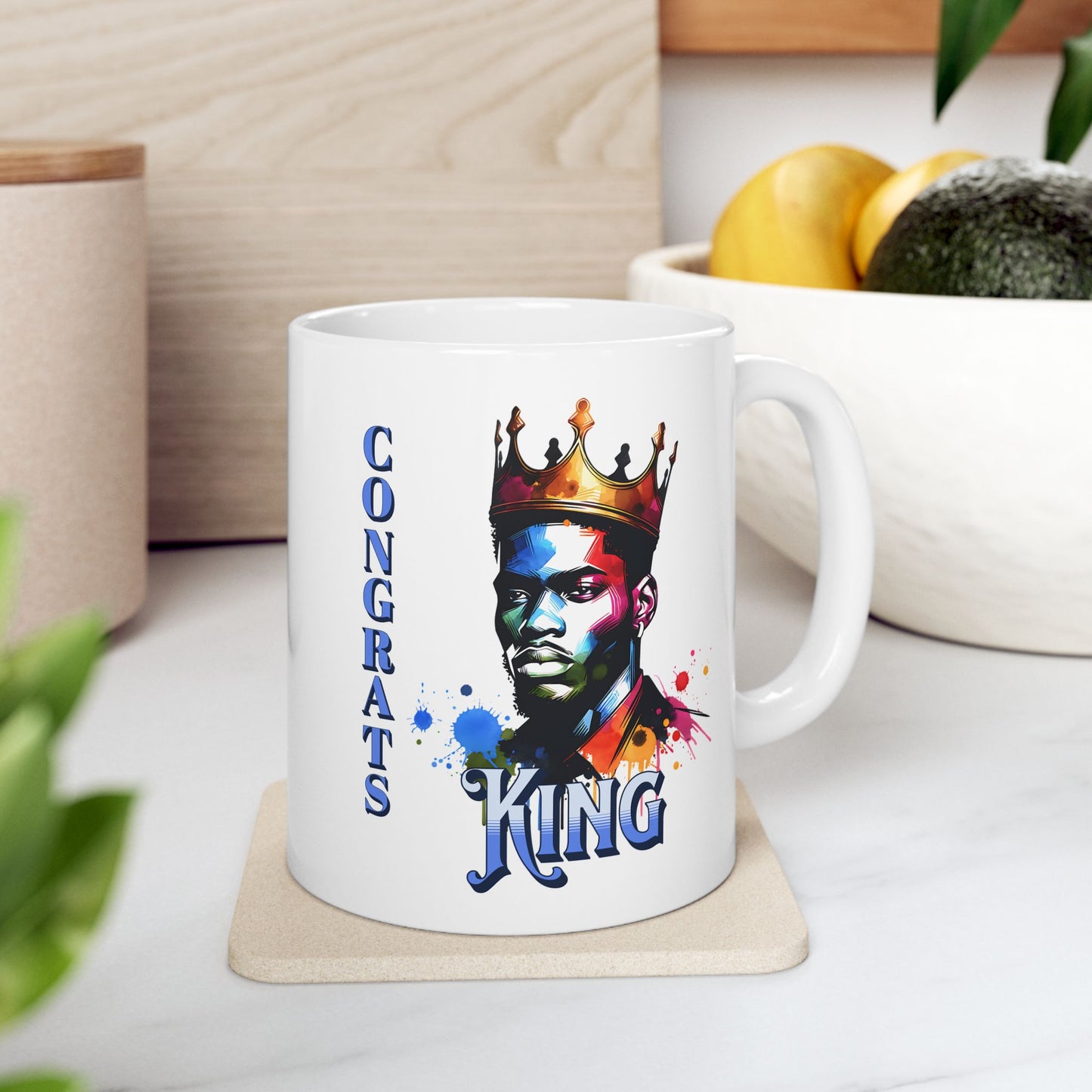 Congrats King Coffee Mug