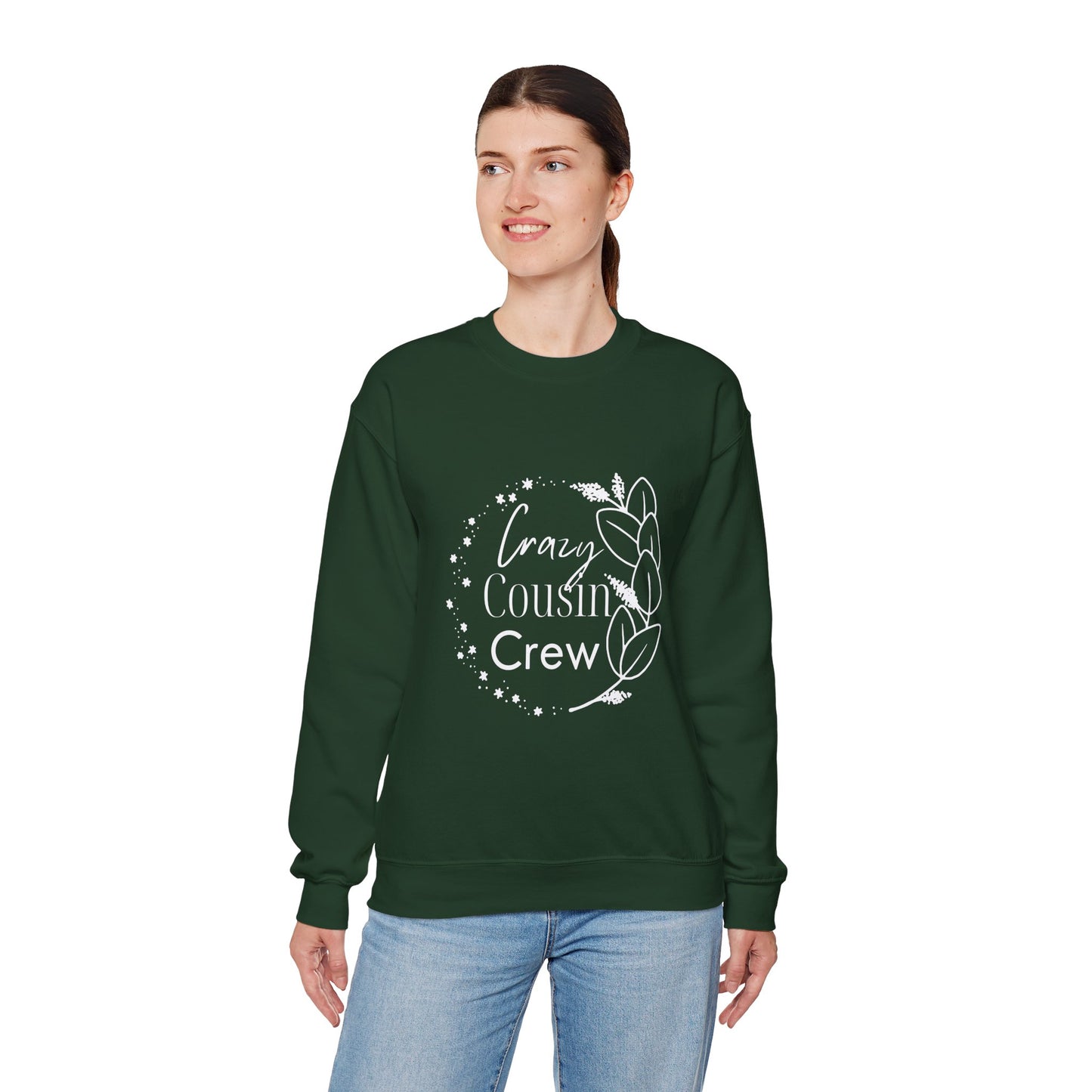 Crazy Cousin Crew - Family Reunion Unisex Heavy Blend™ Crewneck Sweatshirt