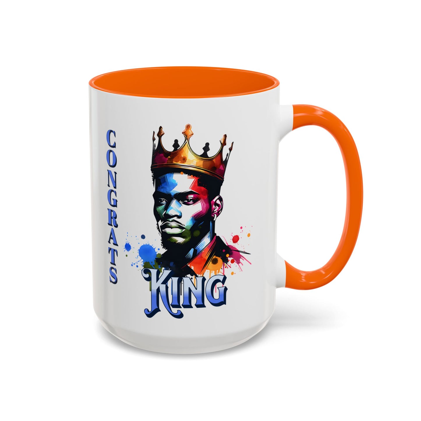 Congrats King Accent Coffee Mug (11, 15oz)