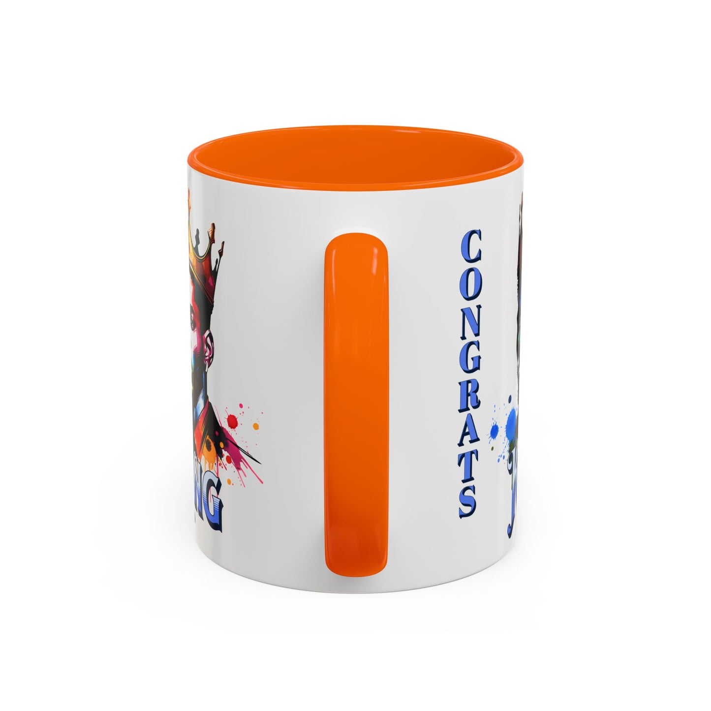 Congrats King Accent Coffee Mug (11, 15oz)