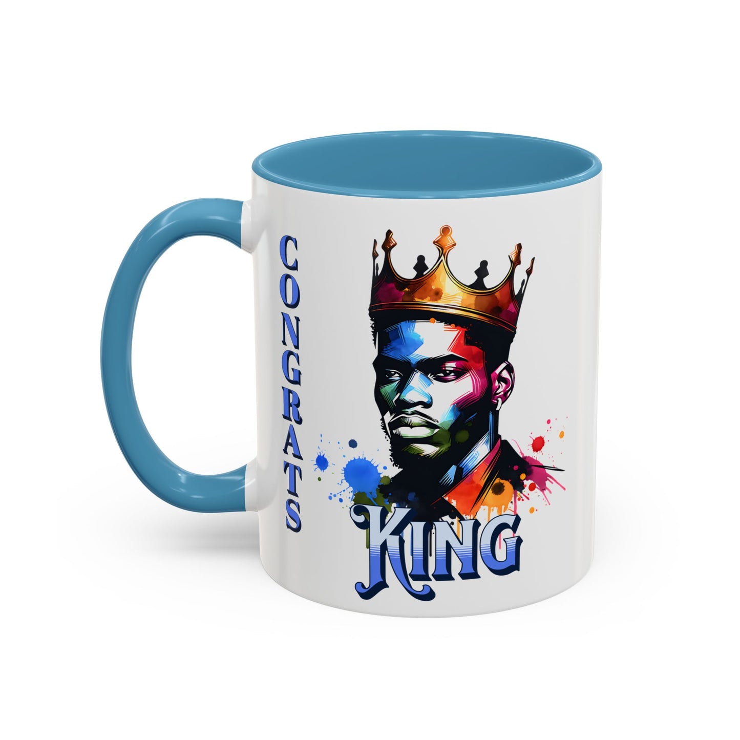 Congrats King Accent Coffee Mug (11, 15oz)