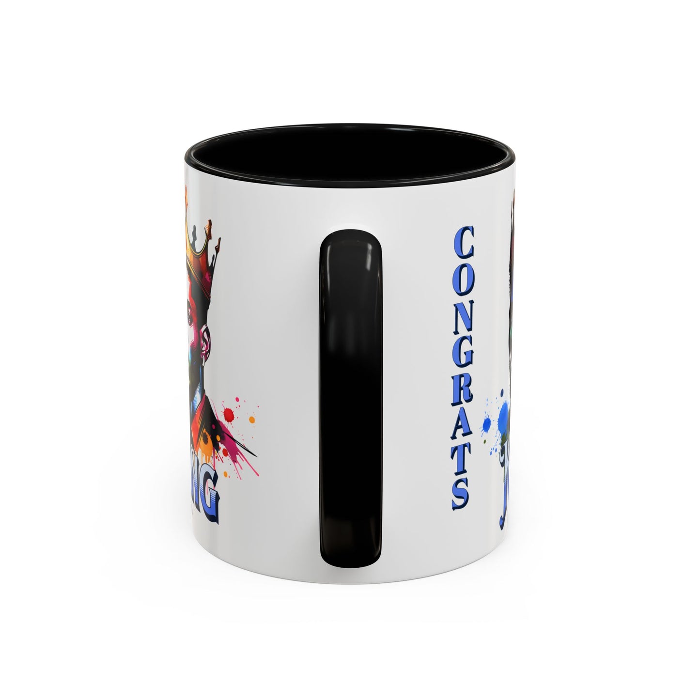 Congrats King Accent Coffee Mug (11, 15oz)
