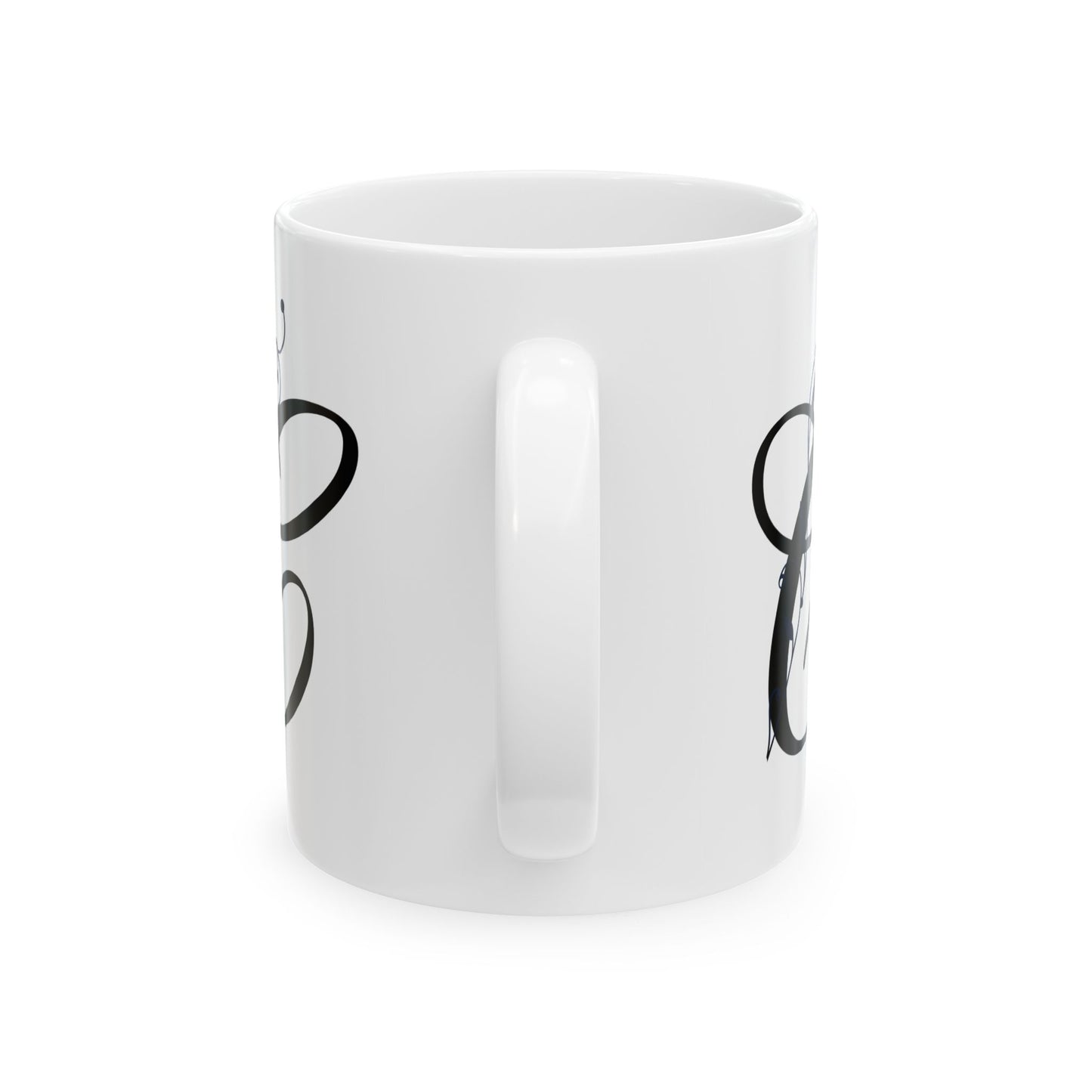 Letter "C" Decorative Monogram Design Coffee Mug