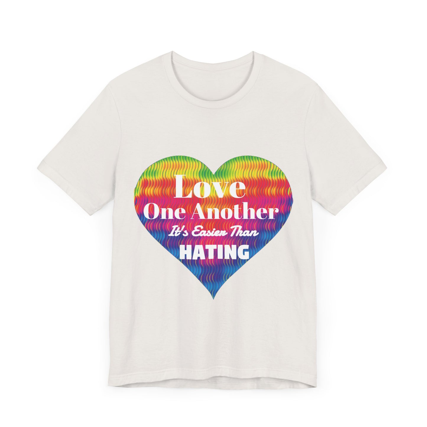"Love Each Other..." Unisex Jersey Short Sleeve Tee