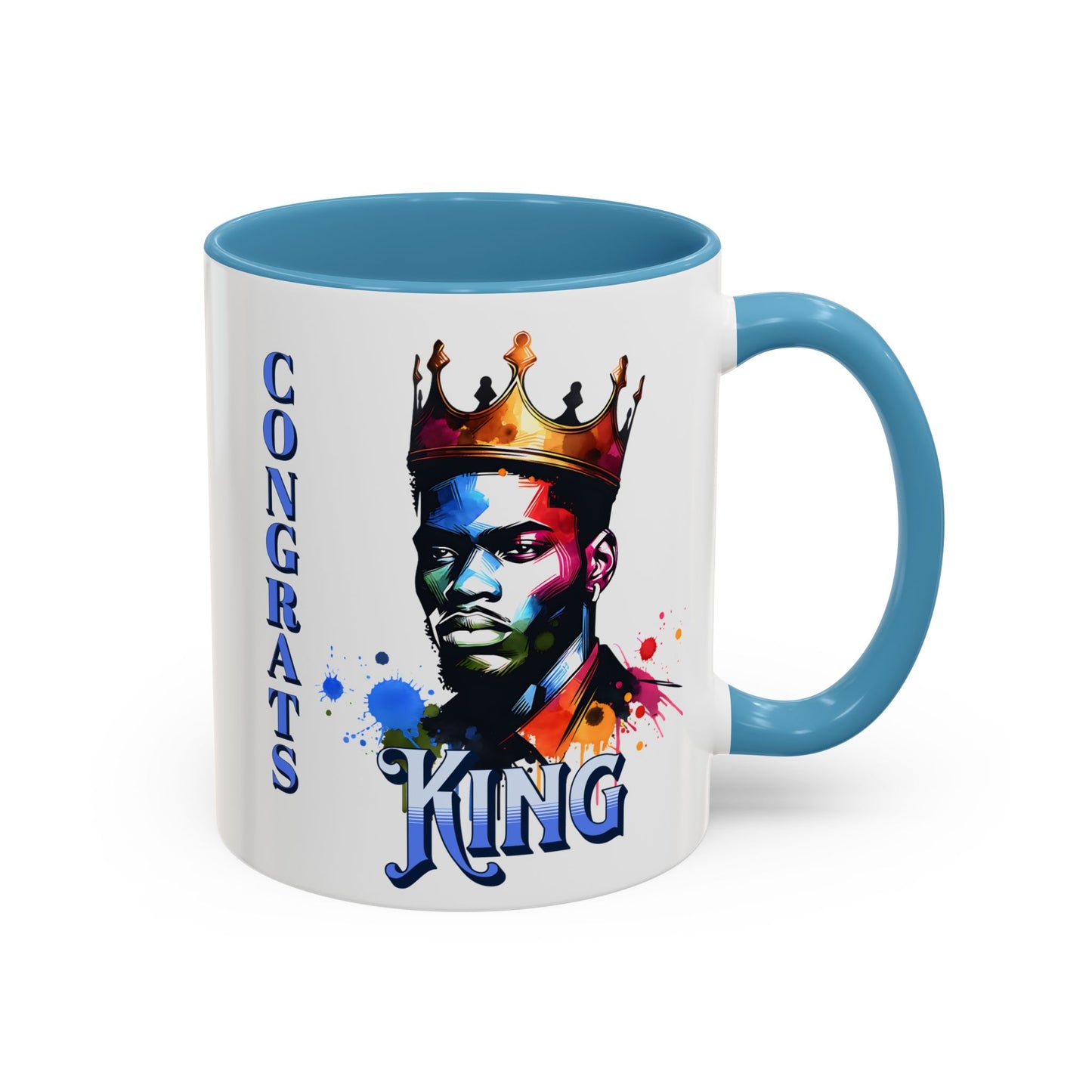 Congrats King Accent Coffee Mug (11, 15oz)