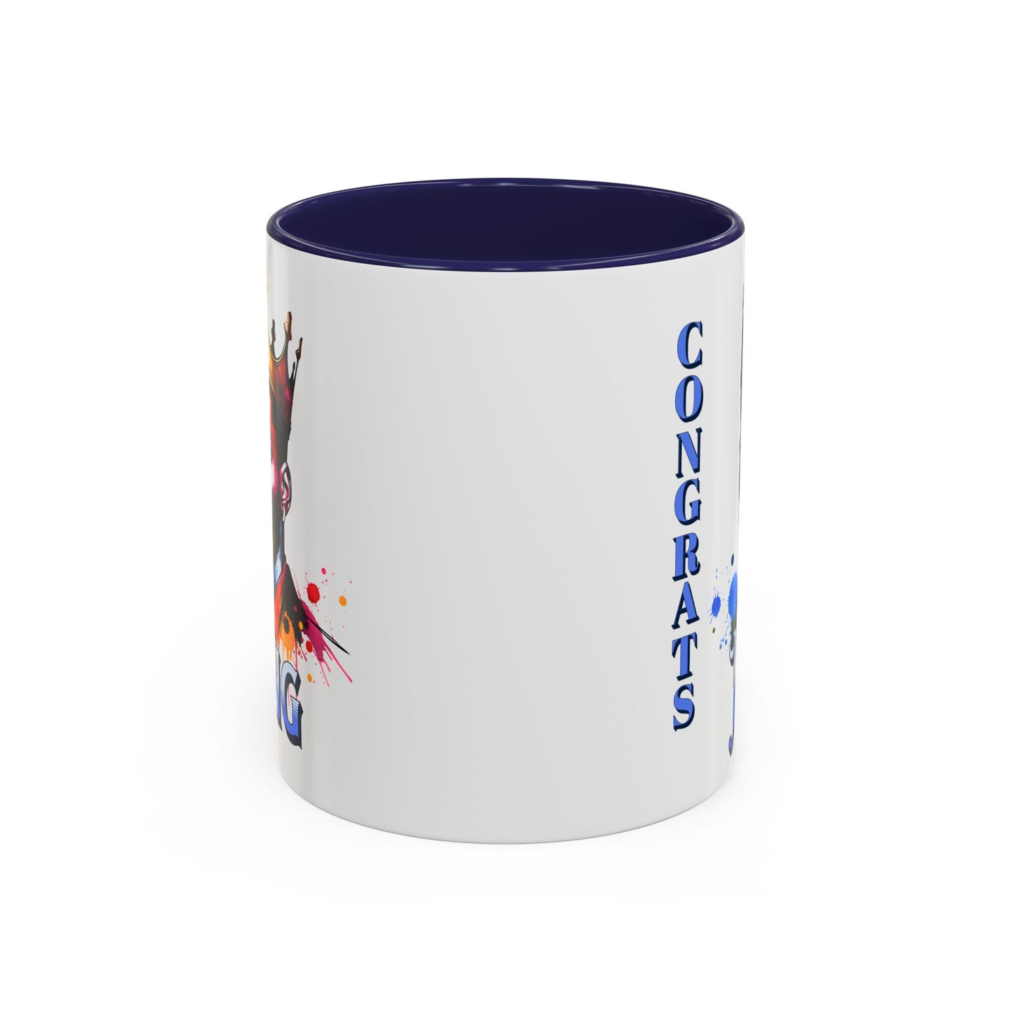 Congrats King Accent Coffee Mug (11, 15oz)