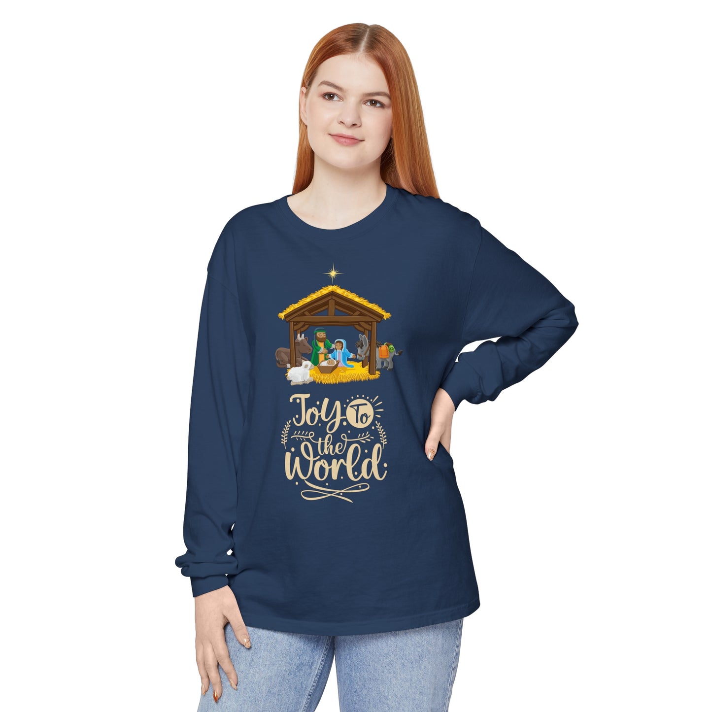Joy to The World - Christmas Long Sleeve T-Shirt