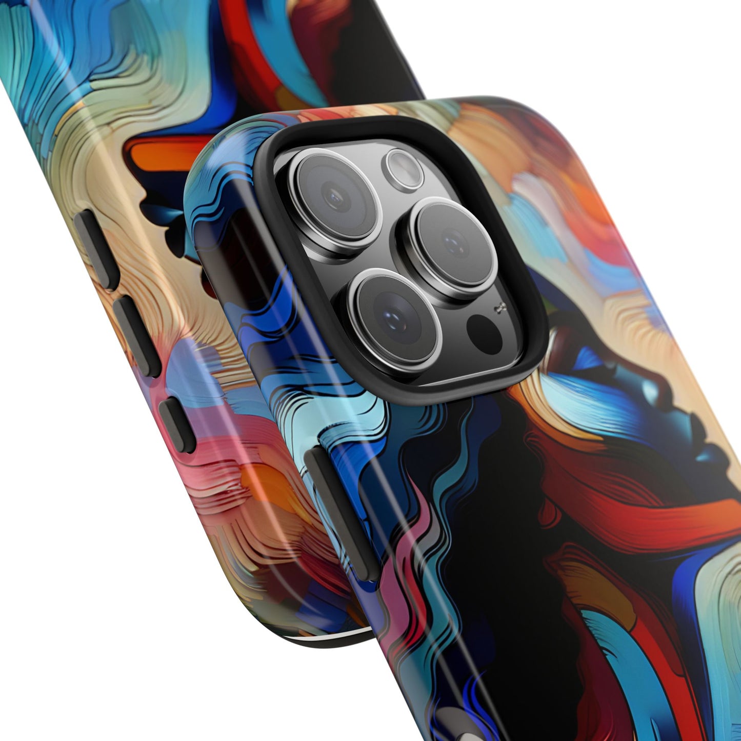 "Sista" Colorful Abstract Art - Tough Phone Cases for iPhone 16