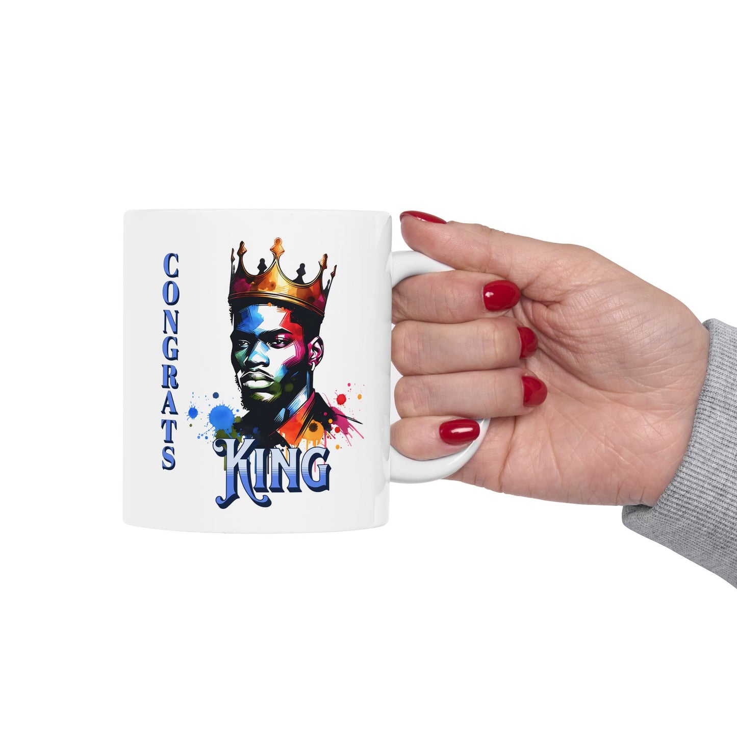 Congrats King Coffee Mug