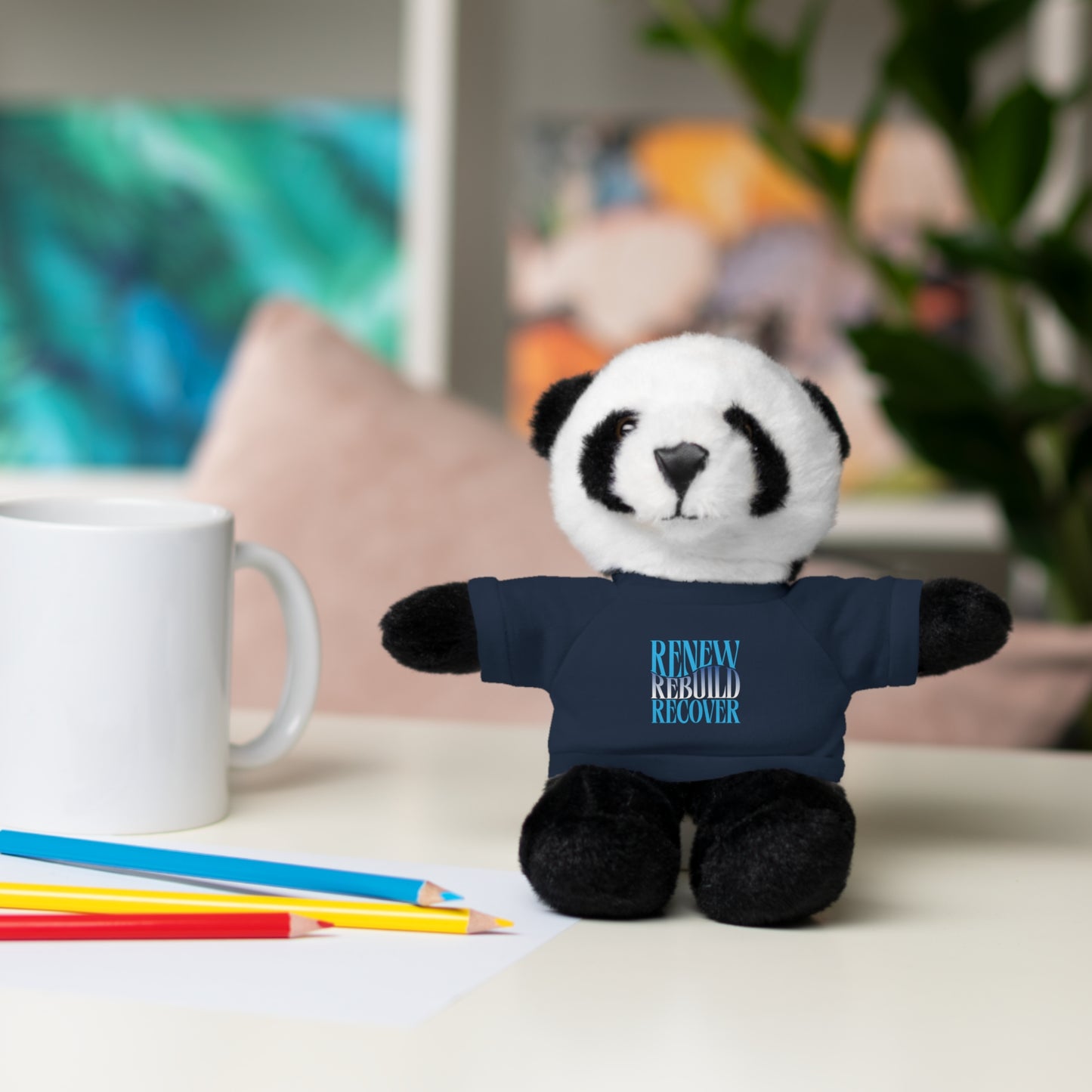 Renew Rebuild Recover - Stuffed Animals with Tee